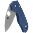 Spyderco Lil' Native Cobalt Blue G10, Satin CPM SPY27 by Eric Glesser (C230GPCBL)