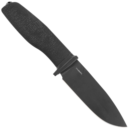 Nóż LionSteel Acha Black Burlap Micarta, Black Stonewashed M390 by Molletta (AH B BLB)