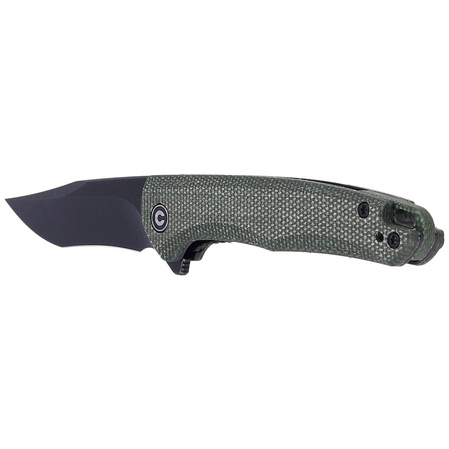 Nóż CIVIVI Mini Sandbar Green Micarta, Black Stonewashed by Eric Ochs (C20011-3)