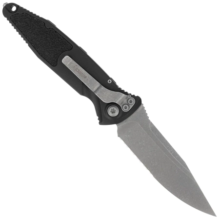 Microtech Socom Elite Auto S/E Automatic Knife Black Aluminum, Apocalyptic P/S M390 by Tony Marfione (160A-11AP)