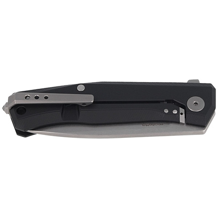 Nóż składany LionSteel Myto Black Aluminium, Stonewashed M390 by Molletta (MT01A BS)