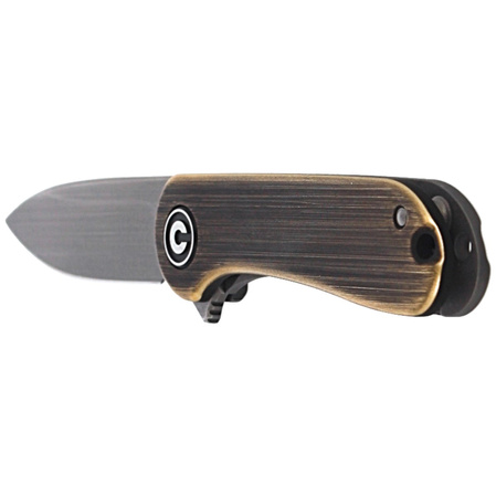 Nóż CIVIVI Mini Elementum Black Brass, Gray Hand Rubbed (C18062Q-1)