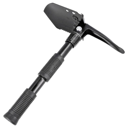 Martinez Albainox Survival Shovel-Pick, Black Stainless Steel (33794)