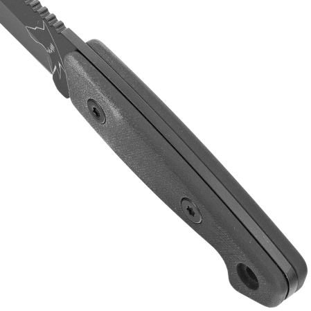 Nóż Turq Gear Wolf Drop Point Black G10 Full Cubic, HW Black, Cerakote Graphite Black Sleipner