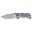 Nóż składany Spartan Blades Harsey Folder Special Edition Babe Blue Titanium, Bronze HW, Satin MagnaCut by William W. Harsey Jr. (SF5BABE)