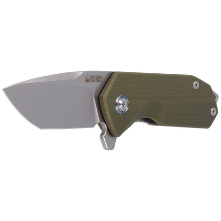Nóż Kubey Knife Campe, OD Green G10, Sandblast D2 (KU203B)