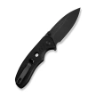 Civivi Triptych Knife Black G10, Black Stonewashed 14C28N (C23085B-1)