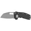 Demko Shark Cub Shark Foot Knife Black G10, Stonewashed CPM 20CV by Andrew Demko (SC-20CV-BLKG10-SF)