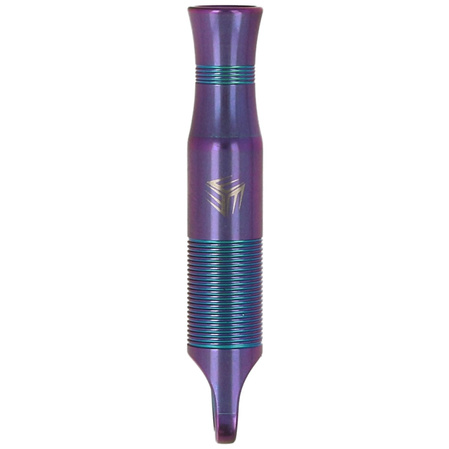 Gwizdek sygnalizacyjny We Knife Purple Titanium z linką Paracord (A-05AP)