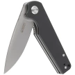 Nóż Kubey Knife Wolverine, Black G10, Sand Blasted D2 (KU233A)