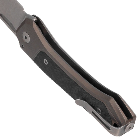 LionSteel Twain Bronze Titanium/Carbon Fiber, Satin MagnaCut by Gianni Pauletta (TW BR CF)