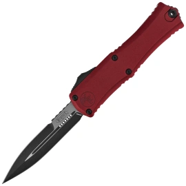 Nóż automatyczny OTF Microtech Hera II Mini Bayonet Merlot Aluminium, Black M390MK by Tony Marfione (1701M-1MR)