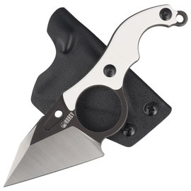 Kubey Hippocam Knife Ivory G10, Two Tone D2 (KU166C)