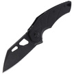 Nóż FoxEdge Atrax G10 Black, Black Stonewashed by Simonutti (FE-010)
