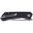 Nóż składany Kubey Thalia Black G10, Beadblasted D2 (KU331A)