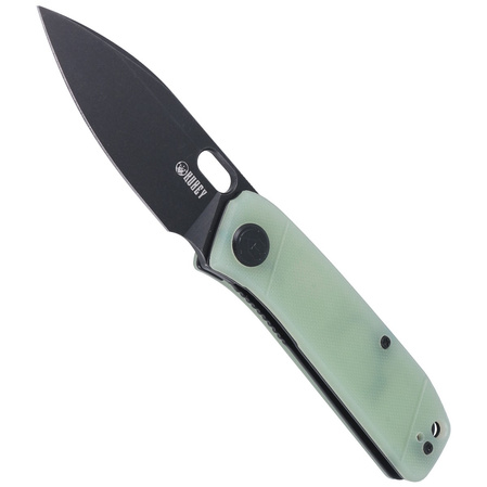 Kubey Knife Hyde, Jade G10, Dark Stonewashed 14C28N by Colin Maisonpierre (KU2104C)