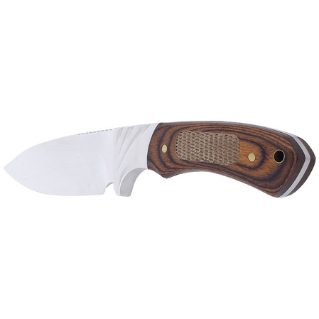 Nóż myśliwski Martinez Albainox Brown Micarta, Mirror Finish (32272)