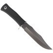 Nóż Muela 21733-G Black Rubber, Satin X50CrMoV15