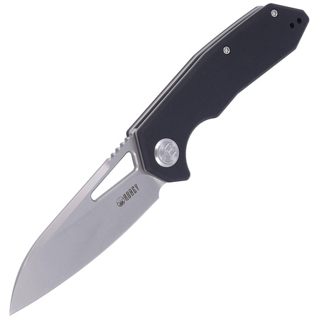 Nóż Kubey Knife New Vagrant Black G10, Sandblast AUS-10 (KU291A)