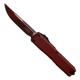 Microtech Ultratech Gen III ZBP S/E OTF Knife Cerakote Weathered Crimson Aluminium, Cerakote Weathered Crimson M390MK by Tony Marfione (1121-1WCM)