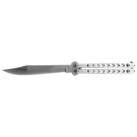 Martinez Albainox Big Balisong Chrome Zamak, Mirror 3Cr13Mov (02052-C)