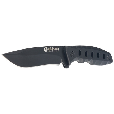 Böker Magnum Oblong Black Synthetic, Gray Coated 440A (02RY689)
