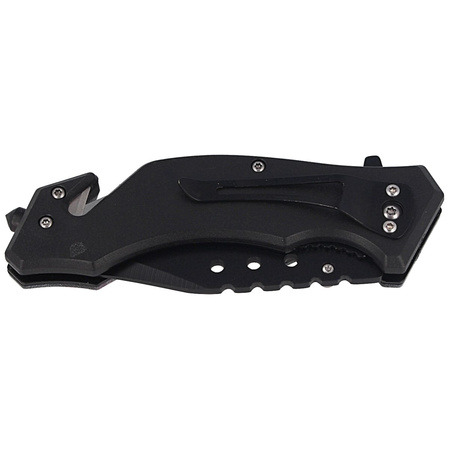 Herbertz CJH US Flag Rescue Knife, Black Blade 420 (44004)