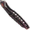 Nóż składany RikeKnife Thor6 Black / Purple Titanium, Satin M390 (RK Thor6-M-BP)