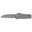 Microtech Cypher II S/E OTF Knife Natural Clear Aluminum, Apocalyptic M390MK by Deryk Munroe and Tony Marfione (1241-10 APNC)