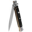 Frank Beltrame Stiletto Switchblade Knife Ebony 28cm (FB 28/84)