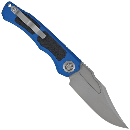 Heretic Wraith V4 Auto Blue Aluminum/3M, Bead Blasted MagnaCut Automatic Knife by Tony Marfione Jr. (H002-3A-BLU)