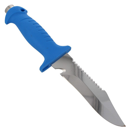 MAC Coltellerie Squalo 15 MR Blue Diving Knife 140mm (MC SQL15MR.B)