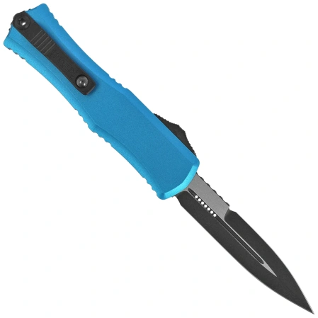 Nóż automatyczny OTF Microtech Hera II Mini Bayonet Blue Aluminium, Black M390MK by Tony and Sean Marfione (1701M-1BL)