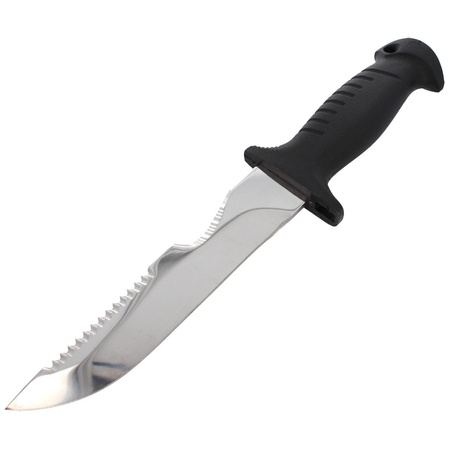 MAC Coltellerie 180mm diving knife (SQUALO 18 BLACK)