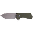 Nóż CIVIVI Elementum Flipper OD Green G10, Satin Finish (C907E)