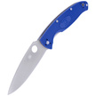 Nóż składany Spyderco Resilience Lightweight Blue CPM S35VN Plain (C142PBL)