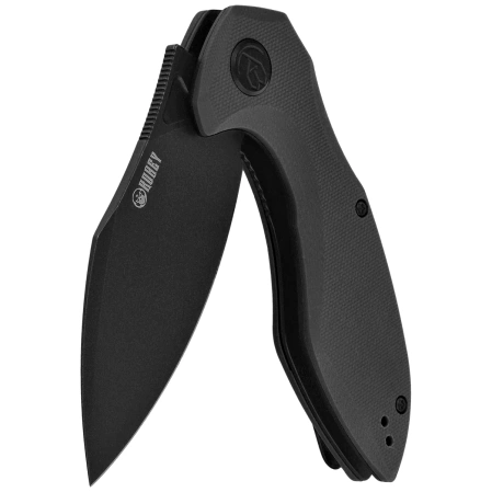 Kubey Nobel Knife Black G10, Blackwashed 14C26N (KU236O)