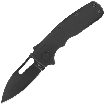 Nóż składany Demko Shark Cub Stealth Slicer Shark Black Aluminium, Black DLC CPM20CV by Andrew Demko (SC-STE-20CVDLC-BK-SS)