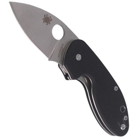 Nóż Spyderco Insistent G-10 Black Plain (C246GP)