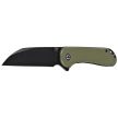 Nóż składany Civivi Elementum Wharncliffe OD Green G10, Black Nitro-V (C18062AF-2)