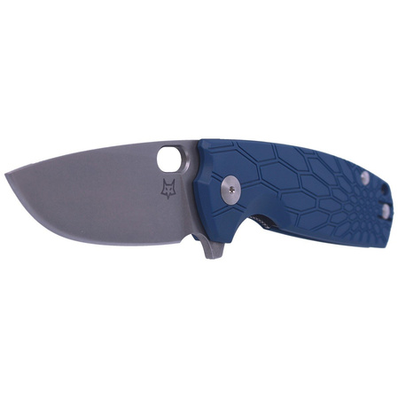 Nóż FOX Core FRN Blue, Stone Washed by Jesper Voxnaes (FX-604 BL)