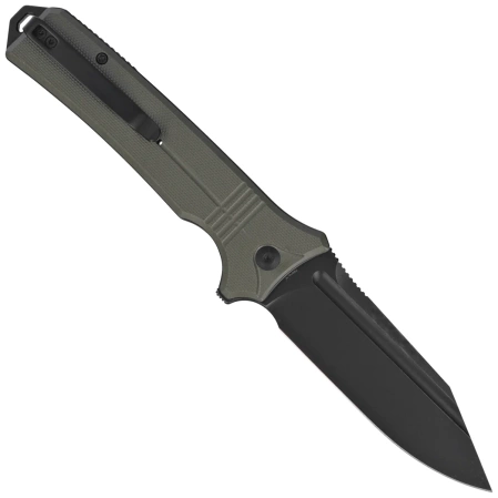 Civivi Neurohaptic Knife OD Green G10, Black Stonewashed Nitro-V (C23080-3)