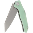 Kubey Knife Flash Jade G10, Bead Blasted AUS-10 (KU158I)