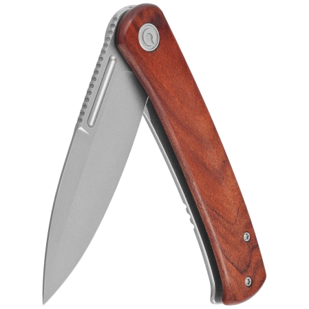 Nóż składany Civivi Cetos Cuibourtia Wood / Stainless Steel, Silver Bead Blasted 14C28N (C21025B-4)
