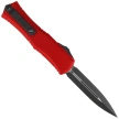 Microtech Hera II Mini D/E Red Aluminium, Black M390MK by Tony Marfione (1702M-1RD)