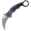 Fox Karambit Knife w/ Emerson Wave, Grey Aluminum, Sandblasted N690Co (478)