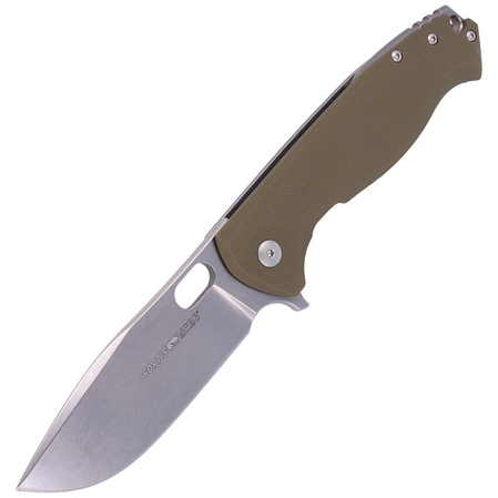 Nóż Viper Fortis Green G10, Stone Washed by Jesper Voxnæs (V5952GG)
