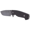 Nóż Viper Borr Black Canvas Micarta, Stone Washed by Voxnæs (VT4008SWCB)