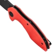 Nóż składany Kubey Nobel Red G10, Blackwashed 14C26N (KU236P)