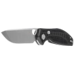 Nóż składany Bestechman Angry Owl Black G10 w/ Carbon Fiber Pattern, Satin/Stonewashed D2 by Keanu Alfaro (BMK12F-1)